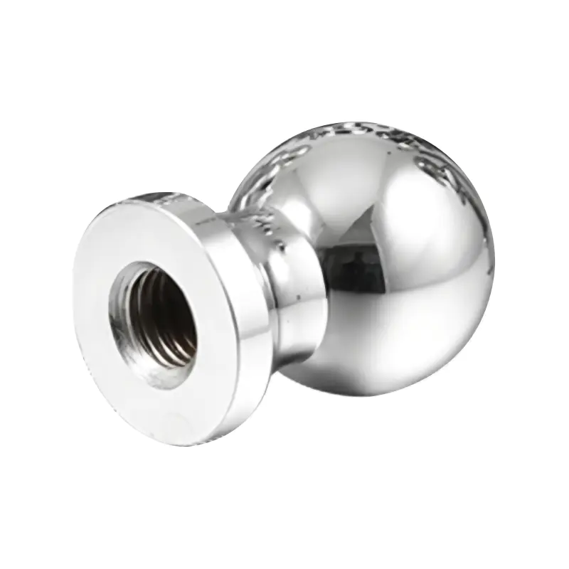 Internal thread trailer ball
